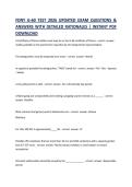 FDNY G-60 TEST 2026 UPDATED EXAM QUESTIONS & ANSWERS WITH DETAILED RATIONALES &vert; INSTANT PDF DOWNLOAD