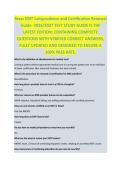 Texas EMT Jurisprudence & Certification Renewal &ndash; EMT STUDY GUIDE 2026&sol;2027 COMPLETE QUESTIONS WITH VERIFIED CORRECT ANSWERS &vert;&vert; 100&percnt; GUARANTEED PASS &vert; NEWEST VERSION