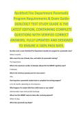 Rockford Fire Department Paramedic Program Requirements &ndash; PARAMEDIC STUDY GUIDE 2026&sol;2027 COMPLETE QUESTIONS WITH VERIFIED CORRECT ANSWERS &vert;&vert; 100&percnt; GUARANTEED PASS &vert; NEWEST VERSION