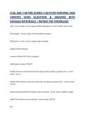 G-60&comma; G60&comma; F-60 FIRE GUARD&comma; F-60 STUDY MATERIAL 2026 UPDATED EXAM QUESTIONS & ANSWERS WITH DETAILED RATIONALES &vert; INSTANT PDF DOWNLOAD