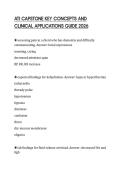 ATI CAPSTONE KEY CONCEPTS AND CLINICAL APPLICATIONS GUIDE 2026