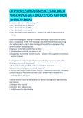CLC Practice Exam 2 COMPLETE EXAM LATEST VERSION 2026-2027 50 QUESTIONS AND 100- Verified ANSWERS &period;pdf