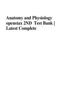 Test Bank for Anatomy and Physiology&comma; 2nd Edition by OpenStax &vert; All 28 Chapters &vert; Verified Questions & Answers &vert; ISBN&colon; 9781711494067 &vert; Updated 2025