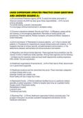 IAHSS SUPERVISOR UPDATED PRACTICE EXAM QUESTIONS AND ANSWERS GRADED