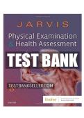 test bank for Jarvis's Physical Examination and Health Assessment 8th edition by carolyn jarvis complete guide