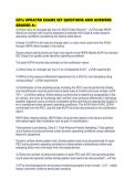 CETa UPDATED EXAMS SET QUESTIONS AND ANSWERS GRADED 