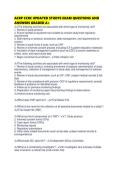 ACRP CCRC UPDATED STUDYS EXAM QUESTIONS AND ANSWERS GRADED