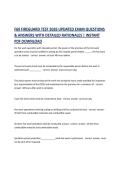 F60 FIREGUARD TEST 2026 UPDATED EXAM QUESTIONS & ANSWERS WITH DETAILED RATIONALES &vert; INSTANT PDF DOWNLOAD