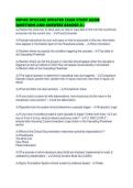 INP402 EPICCARE UPDATED EXAM STUDY GUIDE QUESTIONS AND ANSWERS GRADED