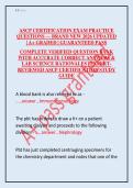 ASCP Board of Certification Examination Practice Questions