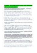 ALABAMA ADJUSTER UPDATED STUDY GUIDE QUESTIONS AND ANSWERS GRADED