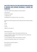 GAS FITTER 2 PRACTICE TEST 2026 UPDATED EXAM QUESTIONS & ANSWERS WITH DETAILED RATIONALES &vert; INSTANT PDF DOWNLOAD