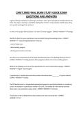 CMGT 2400 FINAL EXAM STUDY GUIDE EXAM QUESTIONS AND ANSWERS