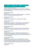 GEORGIA PROPERTY AND CASUALTY UPDATED FINAL PAPER QUESTIONS AND ANSWERS GRADED