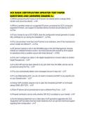 3CX BASIC CERTIFICATION UPDATED TEST PAPER QUESTIONS AND ANSWERS GRADED