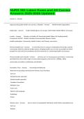 NURS 301 Latest Exam and All Correct Answers 2025-2026 Updated&period;
