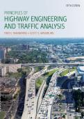 Solution Manual for Principles of Highway Engineering and Traffic Analysis &ndash; 7th Edition by Mannering &ndash; Complete Step-by-Step Answers