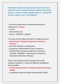 IAHSS Basic Officer Certification Exam &vert;&vert; Most Recent Exam  2026-2027 Actual Complete Real Exam Questions And Correct  Answers  &lpar;Verified  Answers&rpar; Already Graded A&plus; &vert; Guaranteed  Success &vert; Newest  Exam &vert; Just Released&excl;&excl;