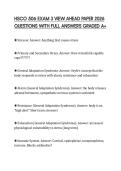 HSCO 506 EXAM 3 VIEW AHEAD PAPER 2026 QUESTIONS WITH FULL ANSWERS GRADED A&plus;