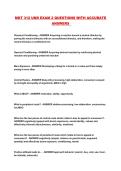 MKT 312 UNR EXAM 2 QUESTIONS WITH ACCURATE ANSWERS 