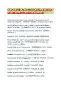 C839V5&sol;D334 ALGORITHMS DRILL VERIFIED QUESTIONS AND CORRECT ANSWERS