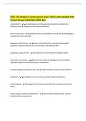 EDUC 701-Module 4-Constructivism Exam &lpar;2026 Latest Update&rpar; With Correct Answers &vert;Solutions 100&percnt; Pass