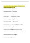 Galen NUR 210 Exam 1 &lpar;Latest Update 2026&rpar; With Correct Answers &vert;Solutions &lpar;100&percnt;Pass&rpar;