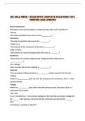 IES GOLD WEEK 1 EXAM WITH COMPLETE SOLUTIONS 100&percnt; VERIFIED 2026 UPDATE&excl;&excl;