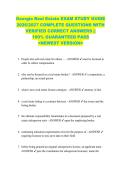 Georgia Real Estate EXAM STUDY GUIDE  2026&sol;2027 COMPLETE QUESTIONS WITH  VERIFIED CORRECT ANSWERS &vert;&vert;  100&percnt; GUARANTEED PASS  <NEWEST VERSION> 