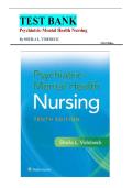 Test Bank for Psychiatric-Mental Health Nursing&comma; Tenth &lpar;10th&rpar; North American Edition by Sheila L&period; Videbeck &vert; Latest 2026 Edition &vert; Revised & Verified Answers