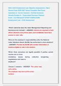WGU C233 Employment Law Objective Assessment &vert;&vert; Most Recent Exams 2026-2027