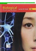 TEST BANK for Biological Psychology&comma; 13th Edition &lpar;2026&sol;2027&rpar; by James W&period; Kalat &mdash; Complete Chapter Coverage&comma; Exam-Focused Questions&comma; Verified Answers with Detailed Rationales A&plus;
