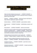  NURS 2750 Exam 1 Questions And Verified Answers&vert; 2026