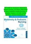 TEST BANK for Introductory Maternity & Pediatric Nursing&comma; 5th Edition &lpar;2026&sol;2027&rpar; by Nancy Hatfield & Cynthia Kincheloe &mdash; Complete Chapters 1&ndash;42&comma; Verified Questions&comma; Answers & NCLEX-Style Rationales A