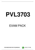 PVL3703 EXAM PACK 2026