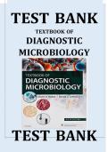 Test Bank for Textbook of Diagnostic Microbiology&comma; 6th Edition by Connie R&period; Mahon & Donald C&period; Lehman &vert; Latest Update 2026 &vert; 100&percnt; Guarantee Pass