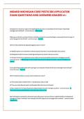 MDARD MICHIGAN CORE PESTICIDE APPLICATOR EXAM QUESTIONS AND ANSWERS GRADED A&plus;