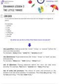 ESL&sol; English Grammar lesson about quantifiers and determiners 