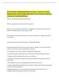 NU 545 Advance Pathophysiology Unit 2 Exam- University of South Alabama Exam &lpar;Latest Update 2026&rpar; With Correct Answers &vert;Solutions &vert;Already A&plus; Graded &lpar;100&percnt; Pass&rpar;