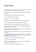 CASLI written Questions and Answers 2026
