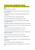 CERTIFIED CLINICAL ELECTROLOGIST UPDATED EVALUATION TEST QUESTIONS AND SOLUTIONS RATED A&period;pdf  1&period;
