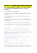 CERTIFIED CLINICAL ELECTROLOGIST UPDATED PRACTICE END OF COURSE QUESTIONS AND SOLUTIONS RATED A&period;pdf  1