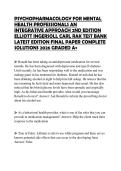 PSY 657 FINAL EXAM REVIEW SCRIPT TESTED MATERIAL COMPLETE 2026