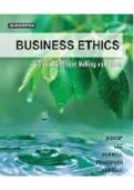 Test Bank &ndash; Business Ethics&colon; Ethical Decision Making and Cases&comma; Asia Edition 1st Edition by David L&period; Bishop