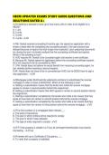HECM UPDATED EXAMS STUDY GUIDE QUESTIONS AND SOLUTIONS RATED