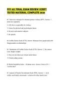 PSYCHOTHERAPY FOR THE ADVANCED PRACTICE PSYCHIATRIC NURSE ASSESSMENT 2026 QUESTIONS AND ANSWERS GUARANTEED TO PASS