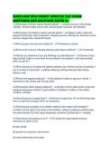 MARYLAND MVA PERMIT UPDATED TEST PAPER QUESTIONS AND SOLUTIONS RATED A&period;pdf