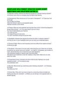 MARYLAND MVA PERMIT UPDATED EXAMS SCRIPT QUESTIONS AND SOLUTIONS RATED