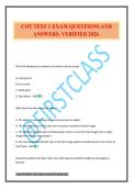 COT TEST 1 EXAM QUESTIONS AND ANSWERS&period; VERIFIED 2026&period;