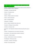 PSAT NMSQT UPDATED STUDY GUIDE QUESTIONS AND SOLUTIONS RATED